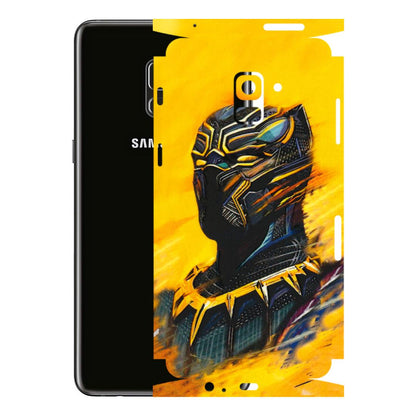 Samsung A/S Series Phone Skins (All Models) - Yellow Panther - 3D Embossed Finish (L-54) Samsung Galaxy A8 Plus