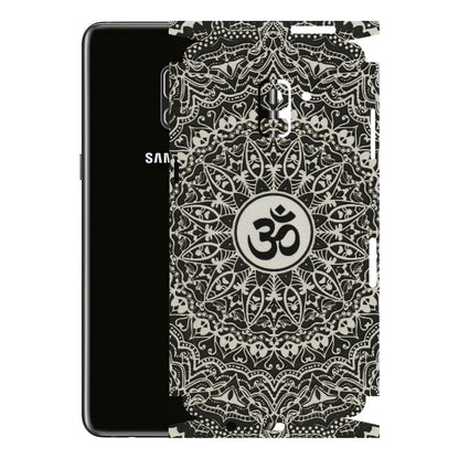 Samsung A/S Series Phone Skins (All Models) - Aum Elegant Mandala - 3D Embossed Finish (L-62) Samsung Galaxy A8 Plus