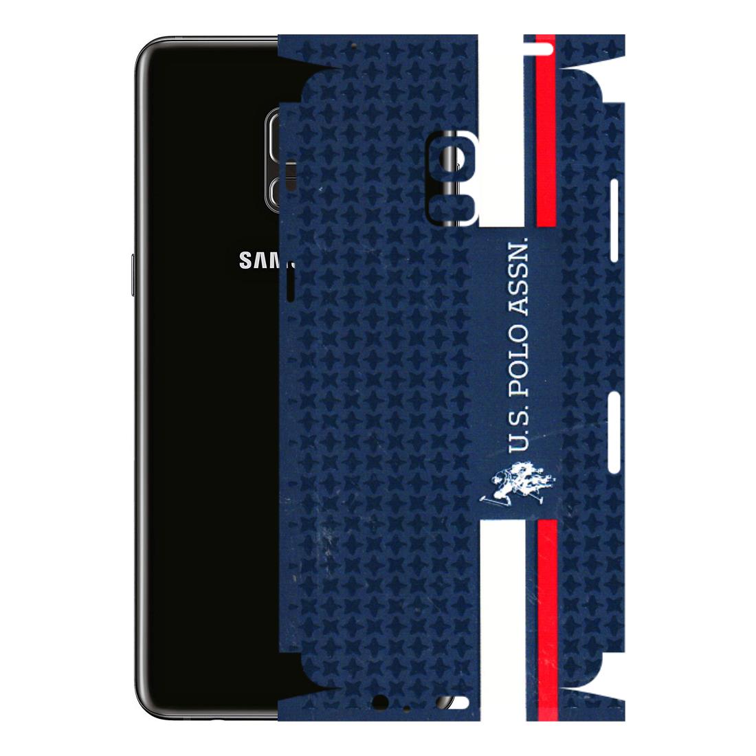 Samsung A/S Series Phone Skins (All Models) - US POLO Designer Brand - 3D Embossed Finish (L-65) Samsung Galaxy A8 Plus
