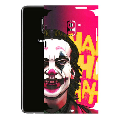 Samsung A/S Series Phone Skins (All Models) - Joker Evil Laugh - 3D Embossed Finish (L-97) Samsung Galaxy A8 Plus