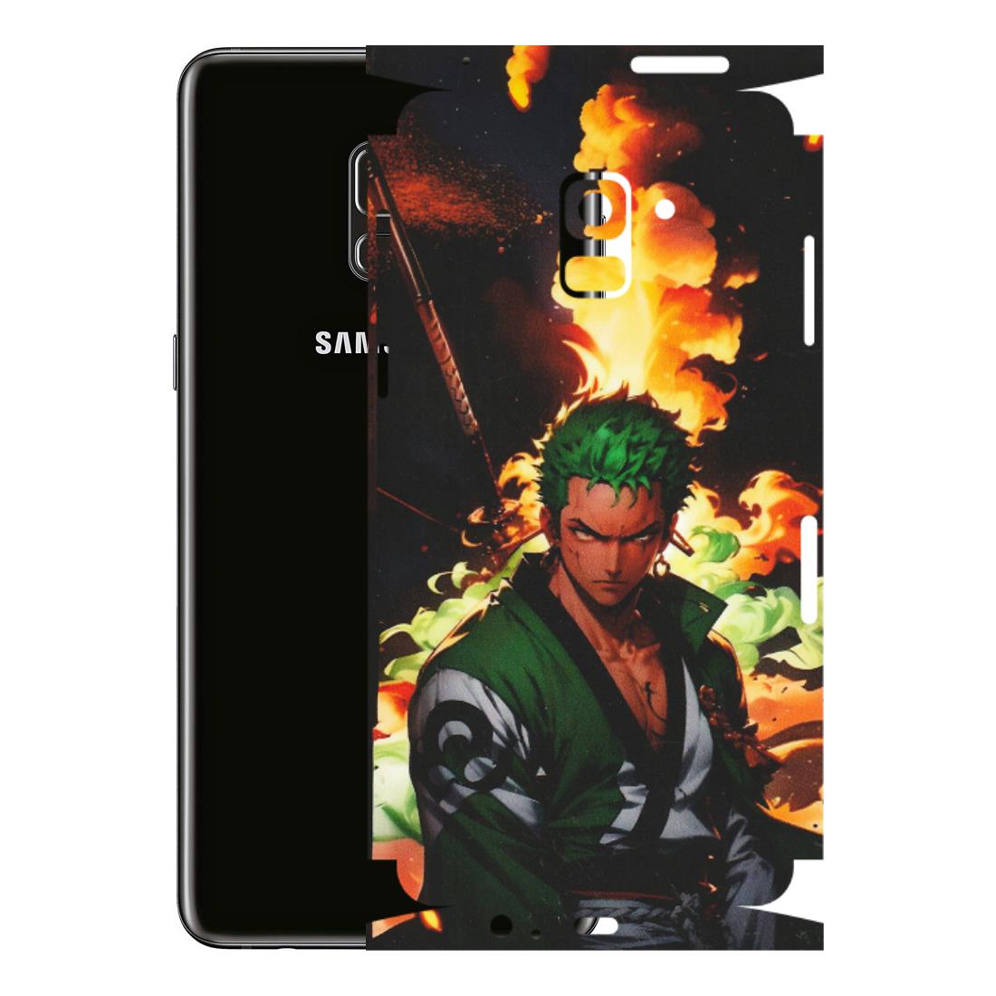 Samsung A/S Series Phone Skins (All Models) - Roronoa Zoro - Matte Finish (M-102) Samsung Galaxy A8 Plus