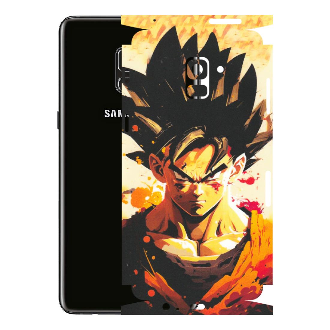 Samsung A/S Series Phone Skins (All Models) - Angry Goku - Matte Finish (M-12) Samsung Galaxy A8 Plus