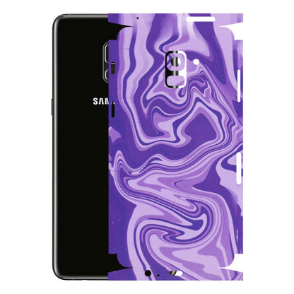 Samsung A/S Series Phone Skins (All Models) - Hazy Purple Nights - Matte Finish (M-14) Samsung Galaxy A8 Plus