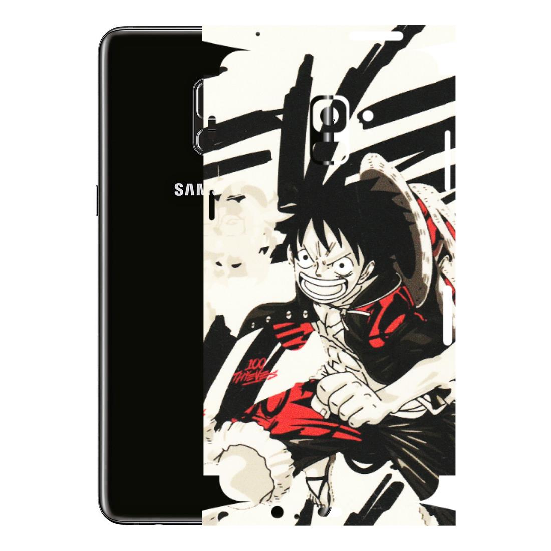 Samsung A/S Series Phone Skins (All Models) - Monkey D.Luffy Manga Anime - Matte Finish (M-145) Samsung Galaxy A8 Plus