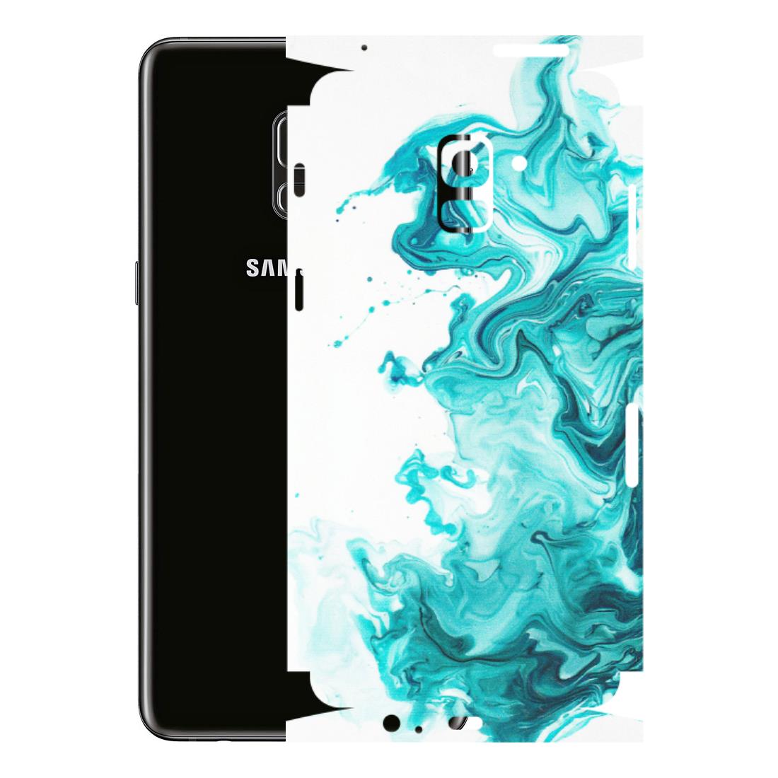 Samsung A/S Series Phone Skins (All Models) - Sky Blue Abstract Colour - Matte Finish (M-146) Samsung Galaxy A8 Plus