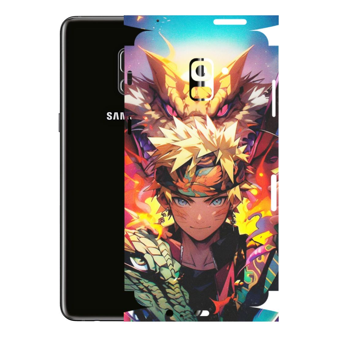 Samsung A/S Series Phone Skins (All Models) - Angry Naruto Anime - Matte Finish (M-148) Samsung Galaxy A8 Plus