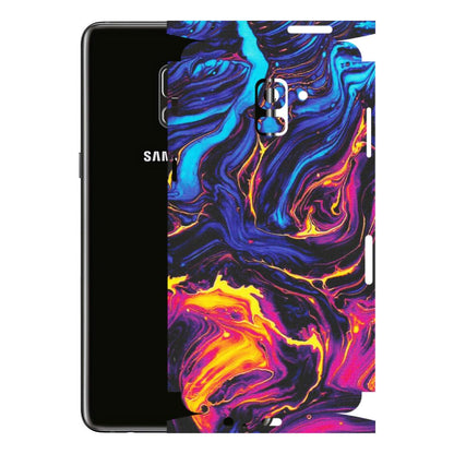 Samsung A/S Series Phone Skins (All Models) - Abstract Paint Classy - Matte Finish (M-15) Samsung Galaxy A8 Plus