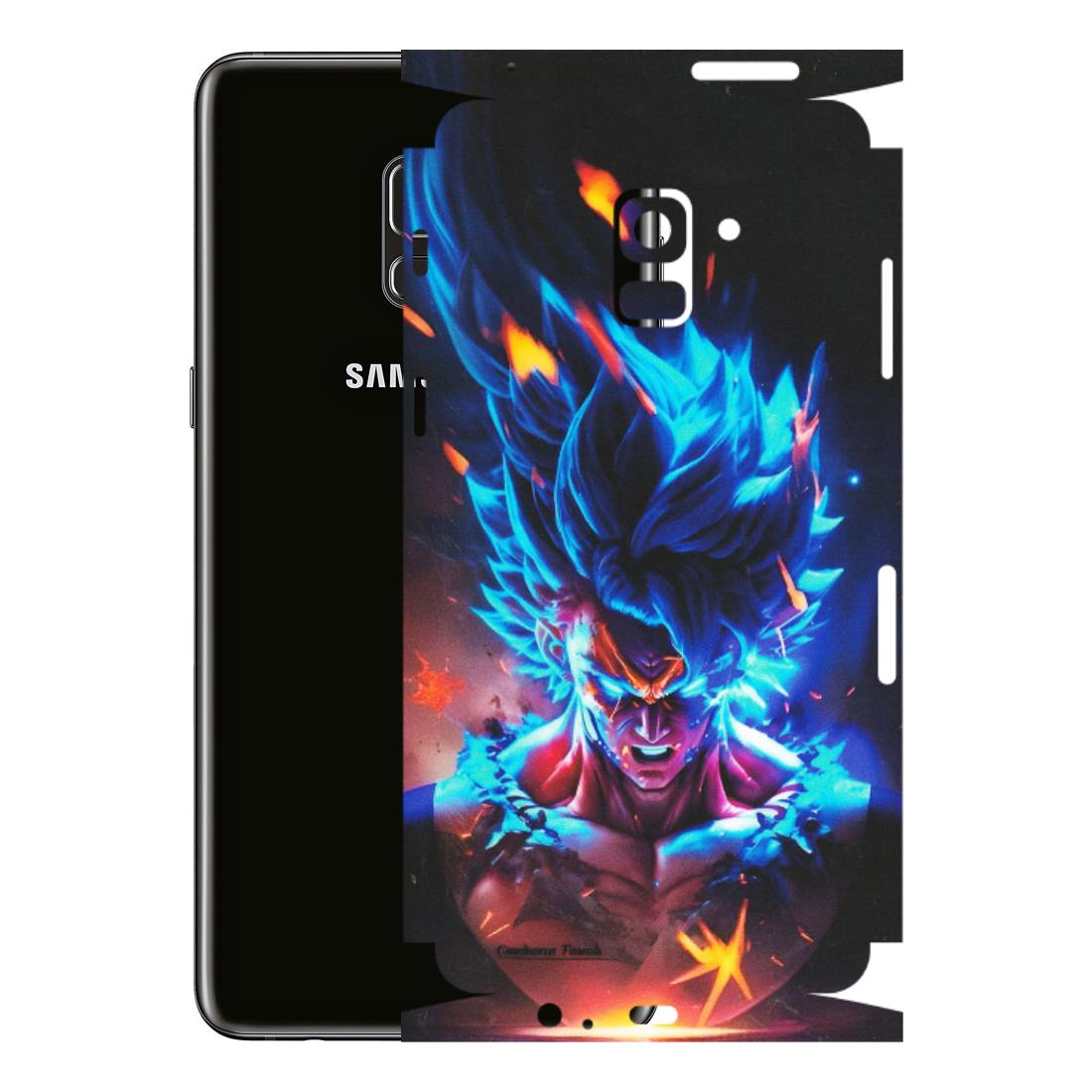 Samsung A/S Series Phone Skins (All Models) - Angry Goku Dragon Ball Anime - Matte Finish (M-150) Samsung Galaxy A8 Plus