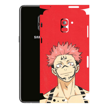 Samsung A/S Series Phone Skins (All Models) - Ryomen Sukuna Fun Anime - Matte Finish (M-153) Samsung Galaxy A8 Plus