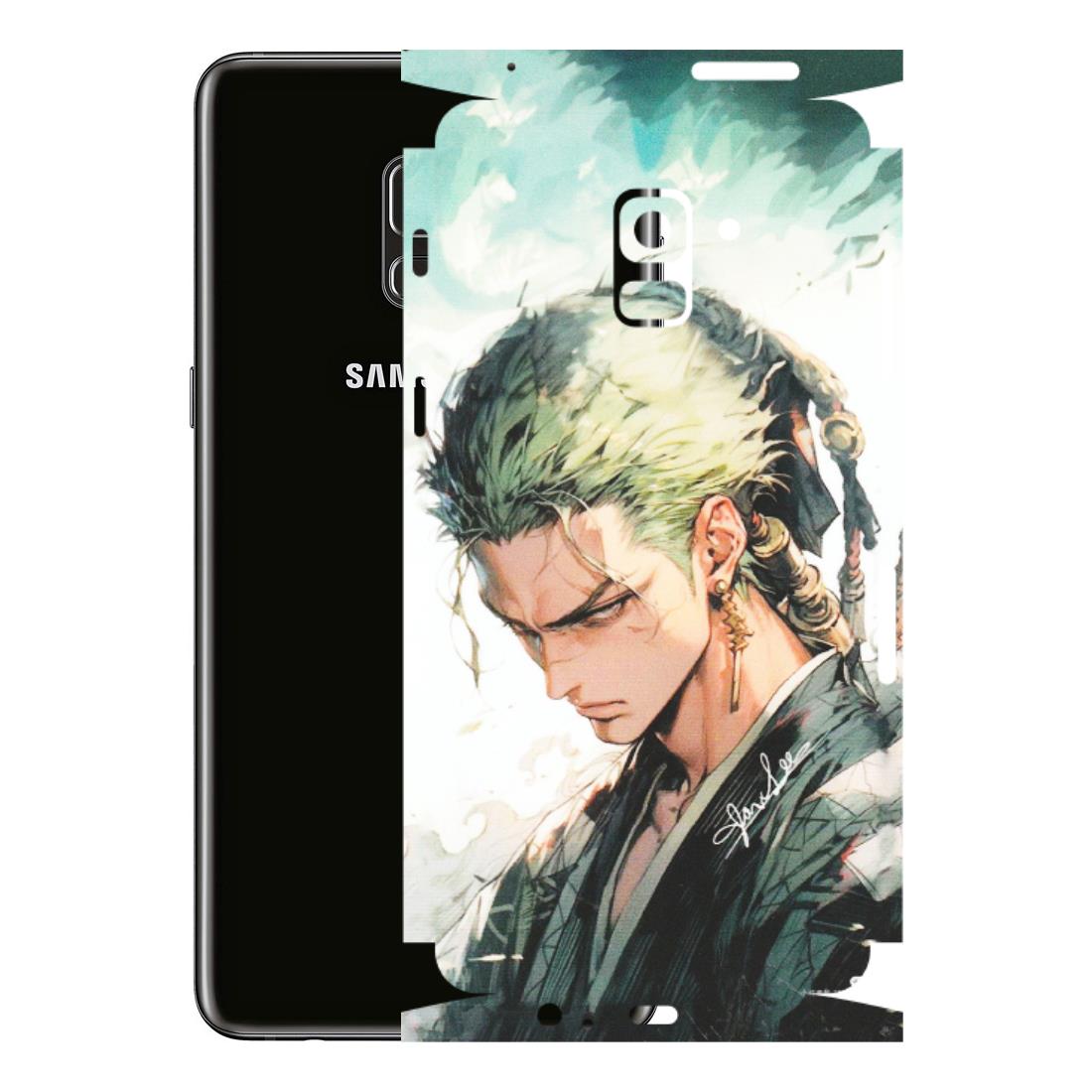 Samsung A/S Series Phone Skins (All Models) - Pirate Hunter One Piece Anime - Matte Finish (M-157) Samsung Galaxy A8 Plus