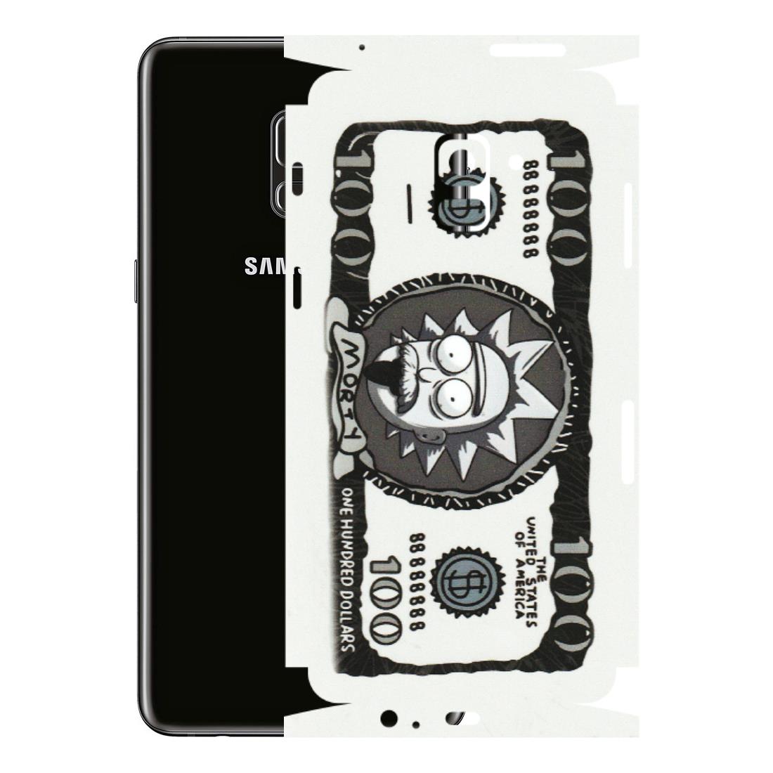 Samsung A/S Series Phone Skins (All Models) - Rick And Morty Hundred Dollar Anime - Matte Finish (M-161) Samsung Galaxy A8 Plus