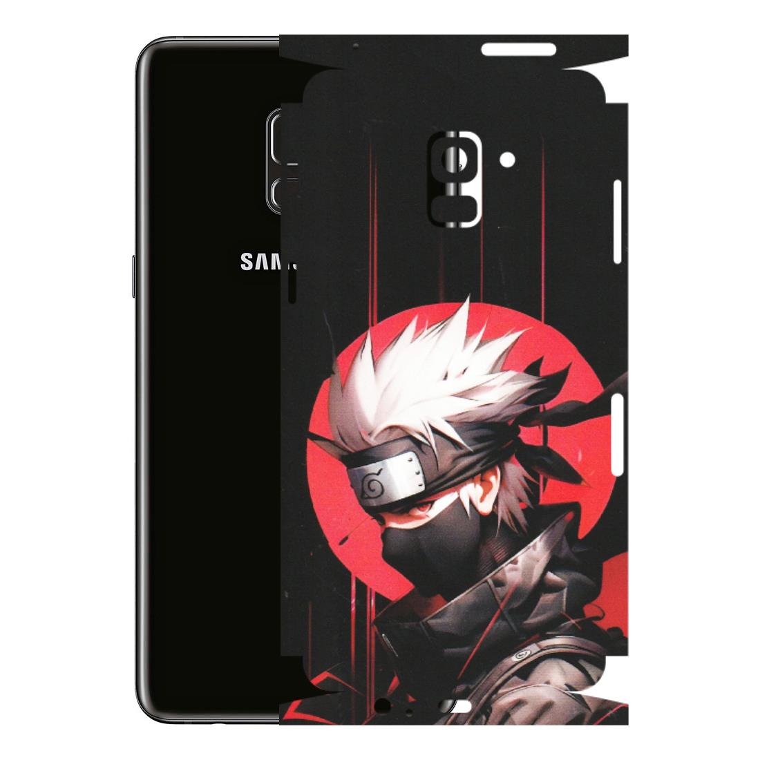 Samsung A/S Series Phone Skins (All Models) - Naruto Anime Blood - Matte Finish (M-170) Samsung Galaxy A8 Plus