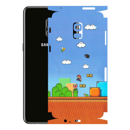 Samsung A/S Series Phone Skins (All Models) - Mario Game Scene - Matte Finish (M-24) Samsung Galaxy A8 Plus