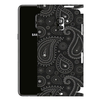 Samsung A/S Series Phone Skins (All Models) - Black Sober Kerry - Matte Finish (M-37) Samsung Galaxy A8 Plus