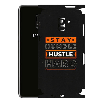 Samsung A/S Series Phone Skins (All Models) - Stay Humble Stay Hard - Matte Finish (M-48) Samsung Galaxy A8 Plus