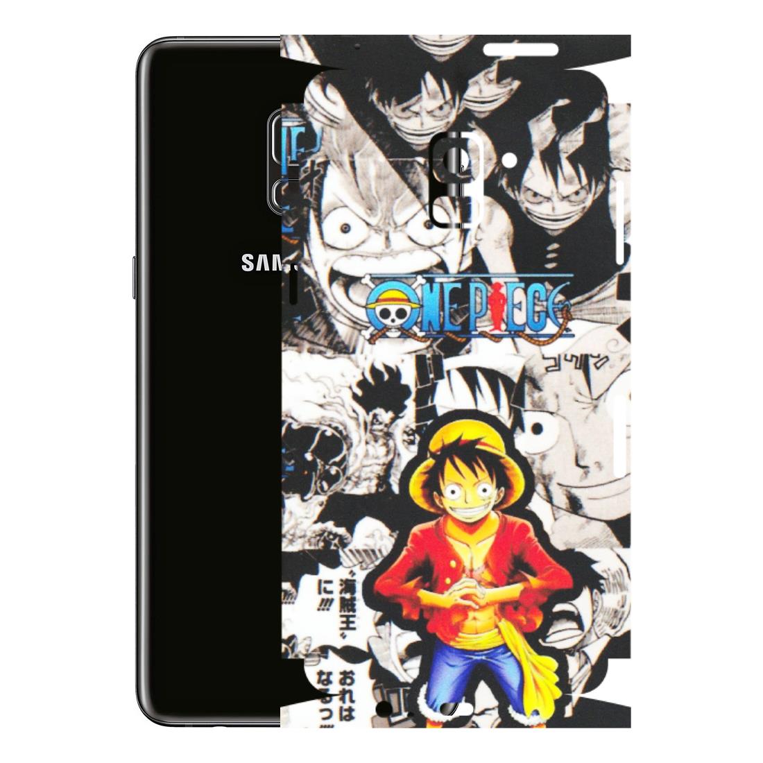 Samsung A/S Series Phone Skins (All Models) - One Piece B&W - Matte Finish (M-63) Samsung Galaxy A8 Plus