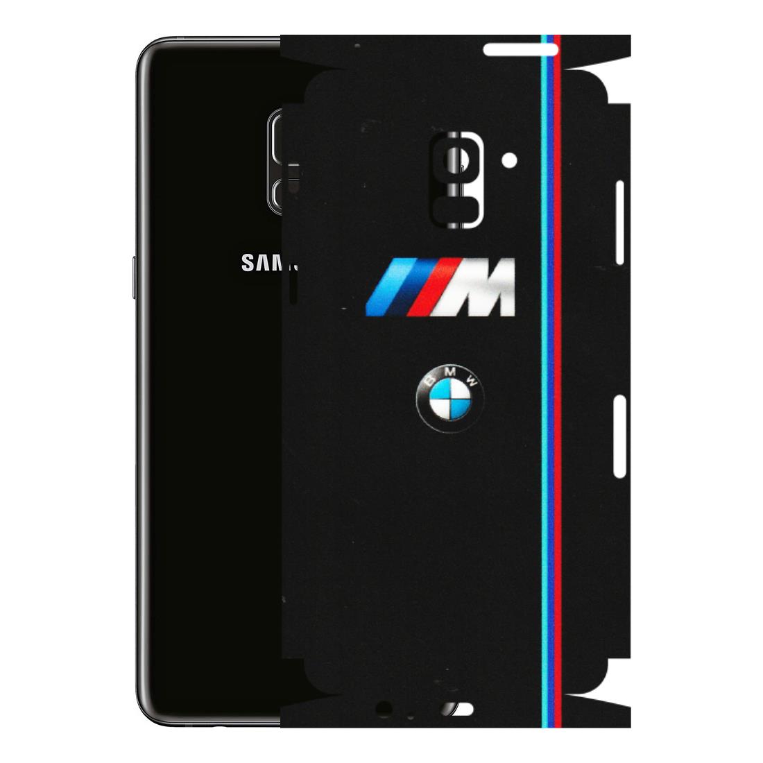 Samsung A/S Series Phone Skins (All Models) - Styling With Black BMW - Matte Finish (M-74) Samsung Galaxy A8 Plus