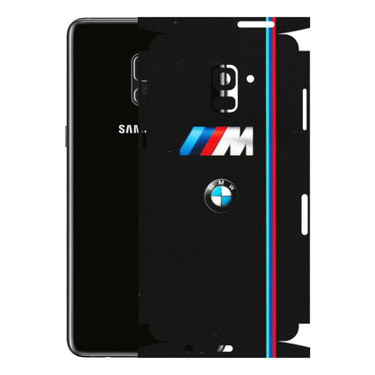 Samsung A/S Series Phone Skins (All Models) - Styling With Black BMW - Matte Finish (M-74) Samsung Galaxy A8 Plus