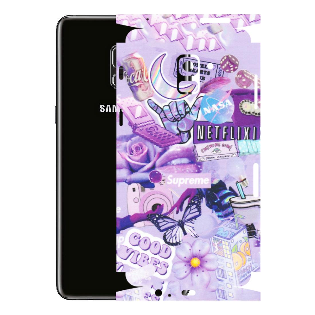 Samsung A/S Series Phone Skins (All Models) - Supreme Purple Magic - Matte Finish (M-88) Samsung Galaxy A8 Plus