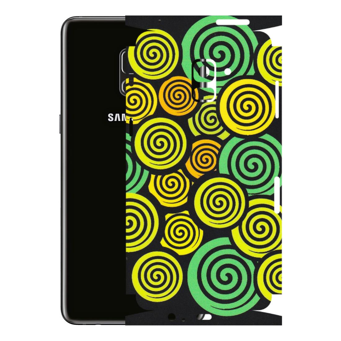 Samsung A/S Series Phone Skins (All Models) - Crazy Spiral - Matte Finish (M-91) Samsung Galaxy A8 Plus