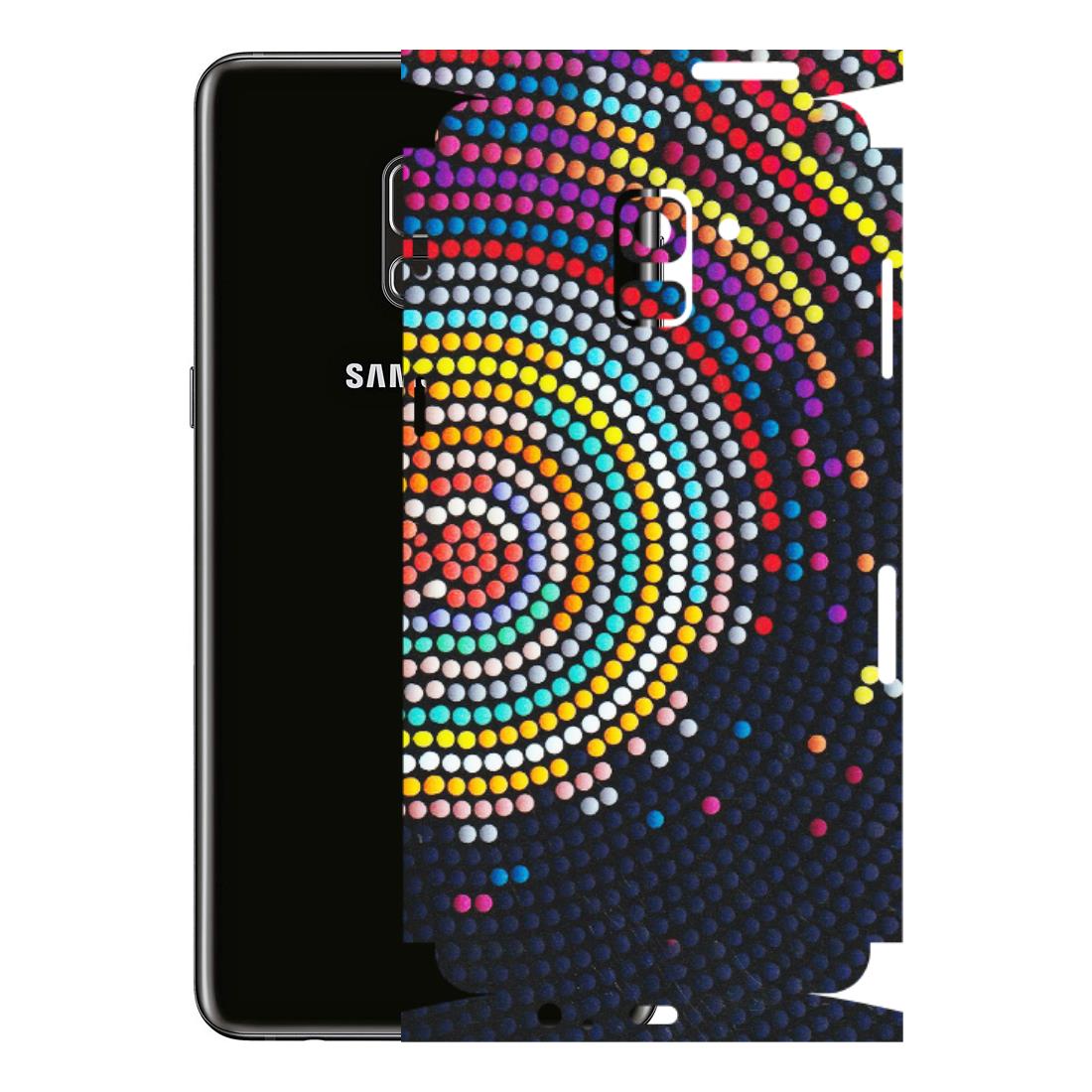 Samsung A/S Series Phone Skins (All Models) - Rainbow Dot Mandala - Matte Finish (M-97) Samsung Galaxy A8 Plus
