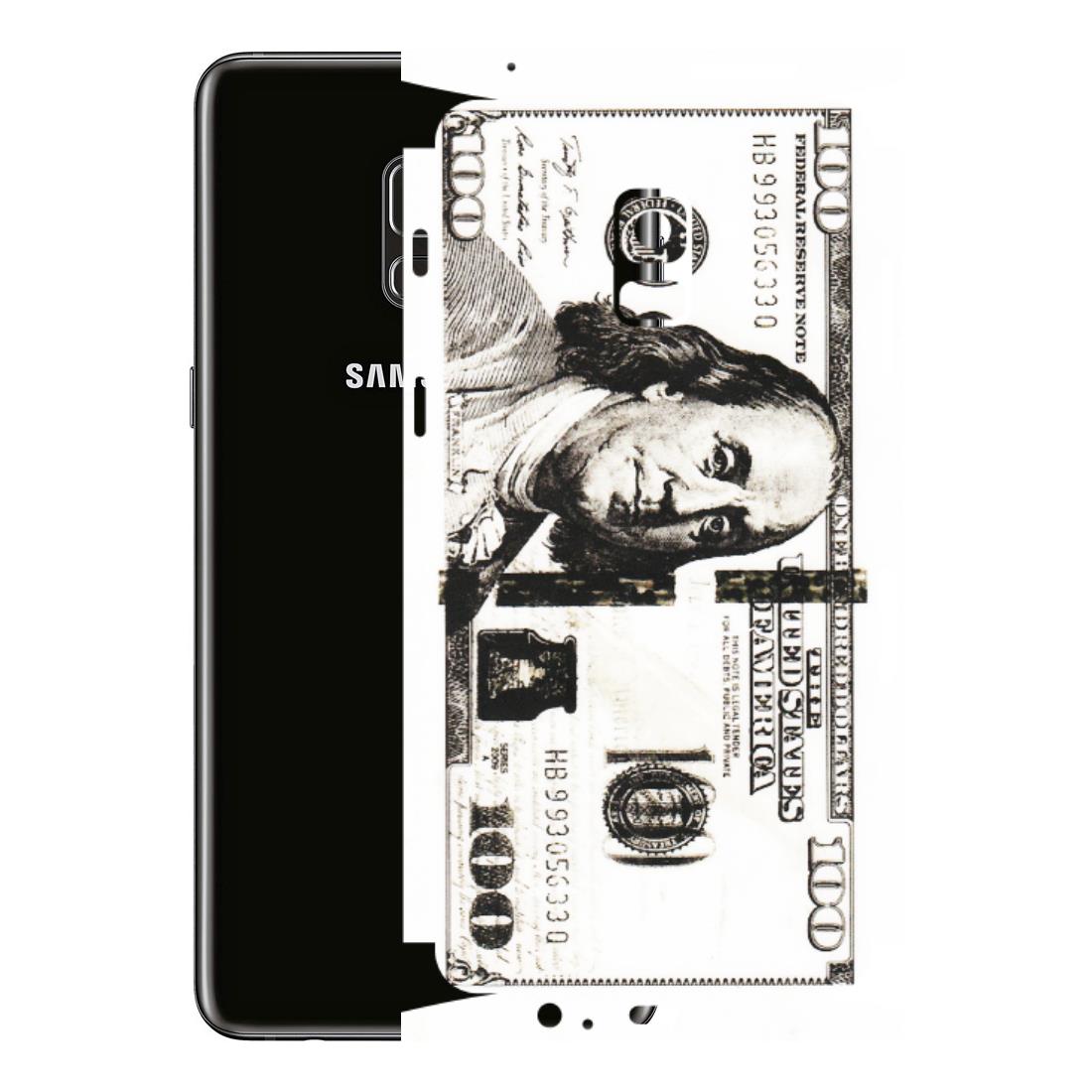 Samsung A/S Series Phone Skins (All Models) - 100 Dollar Currency - Transparent Finish (T-01) Samsung Galaxy A8 Plus