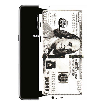 Samsung A/S Series Phone Skins (All Models) - 100 Dollar Currency - Transparent Finish (T-01) Samsung Galaxy A8 Plus