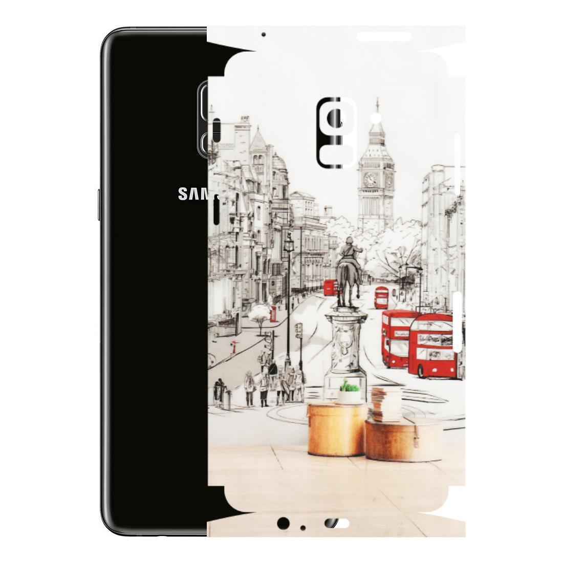 Samsung A/S Series Phone Skins (All Models) - London Street - Transparent Finish (T-02) Samsung Galaxy A8 Plus