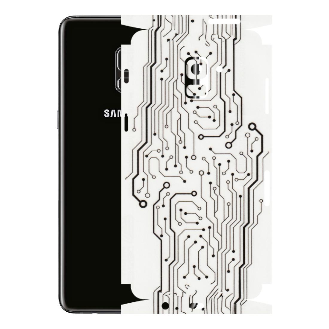 Samsung A/S Series Phone Skins (All Models) - Tech Circuits - Transparent Finish (T-03) Samsung Galaxy A8 Plus
