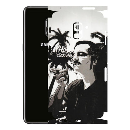 Samsung A/S Series Phone Skins (All Models) - Pab Escobar - Transparent Finish (T-05) Samsung Galaxy A8 Plus