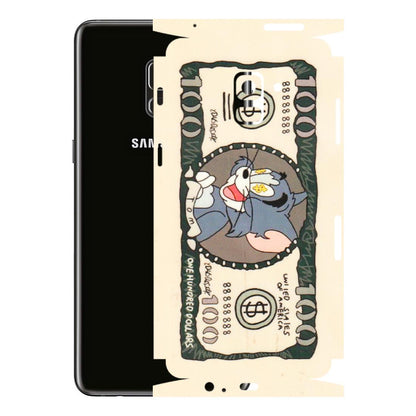 Samsung A/S Series Phone Skins (All Models) - One Hundred Dollar Tom - Transparent Finish (T-16) Samsung Galaxy A8 Plus