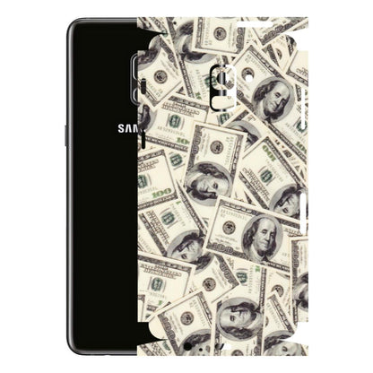 Samsung A/S Series Phone Skins (All Models) - Dollar Lover - Transparent Finish (T-17) Samsung Galaxy A8 Plus