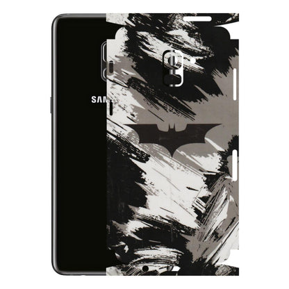 Samsung A/S Series Phone Skins (All Models) - Batman Fleece DC - Transparent Finish (T-19) Samsung Galaxy A8 Plus