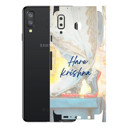 Samsung A/S Series Phone Skins (All Models) - Hare Krishna - 3D Embossed Finish (L-03) Samsung Galaxy A8 Star