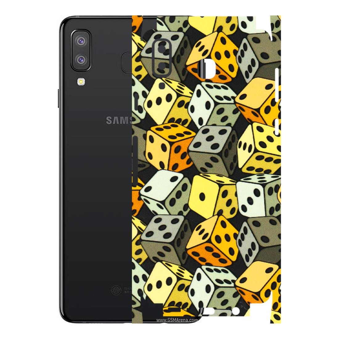 Samsung A/S Series Phone Skins (All Models) - Dices Of Life - 3D Embossed Finish (L-04) Samsung Galaxy A8 Star