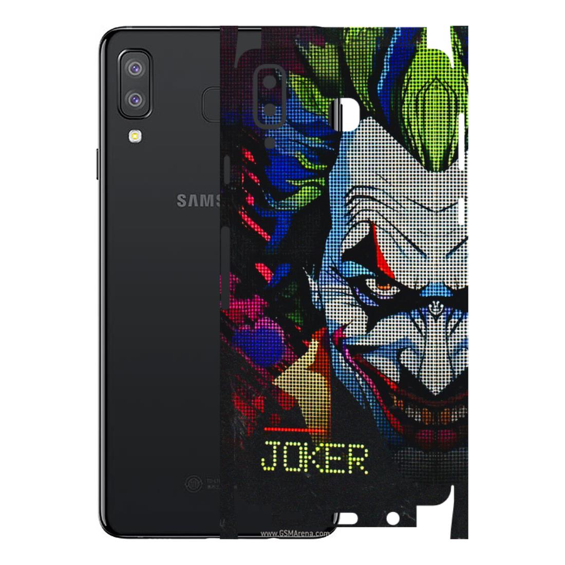 Samsung A/S Series Phone Skins (All Models) - Joker Dot Matrix - 3D Embossed Finish (L-08) Samsung Galaxy A8 Star