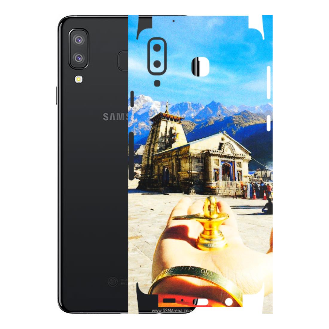Samsung A/S Series Phone Skins (All Models) - Beauty of Kedarnath - 3D Embossed Finish (L-108) Samsung Galaxy A8 Star