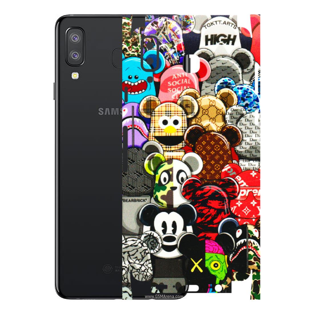 Samsung A/S Series Phone Skins (All Models) - More Mickey Mouses - 3D Embossed Finish (L-118) Samsung Galaxy A8 Star