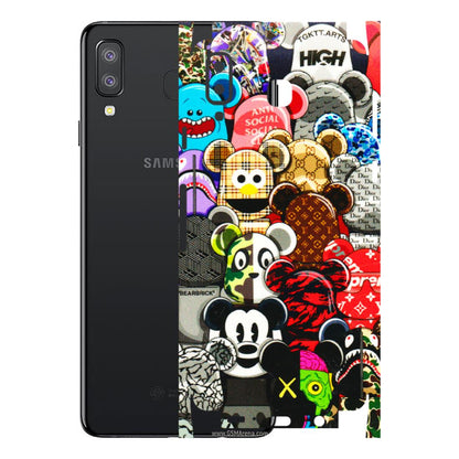 Samsung A/S Series Phone Skins (All Models) - More Mickey Mouses - 3D Embossed Finish (L-118) Samsung Galaxy A8 Star
