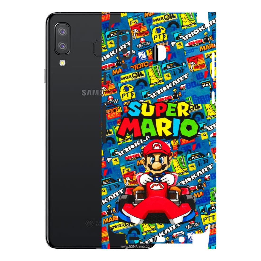 Samsung A/S Series Phone Skins (All Models) - Super Mario Kart - 3D Embossed Finish (L-140) Samsung Galaxy A8 Star