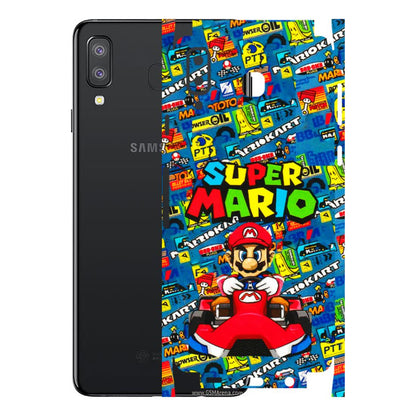Samsung A/S Series Phone Skins (All Models) - Super Mario Kart - 3D Embossed Finish (L-140) Samsung Galaxy A8 Star