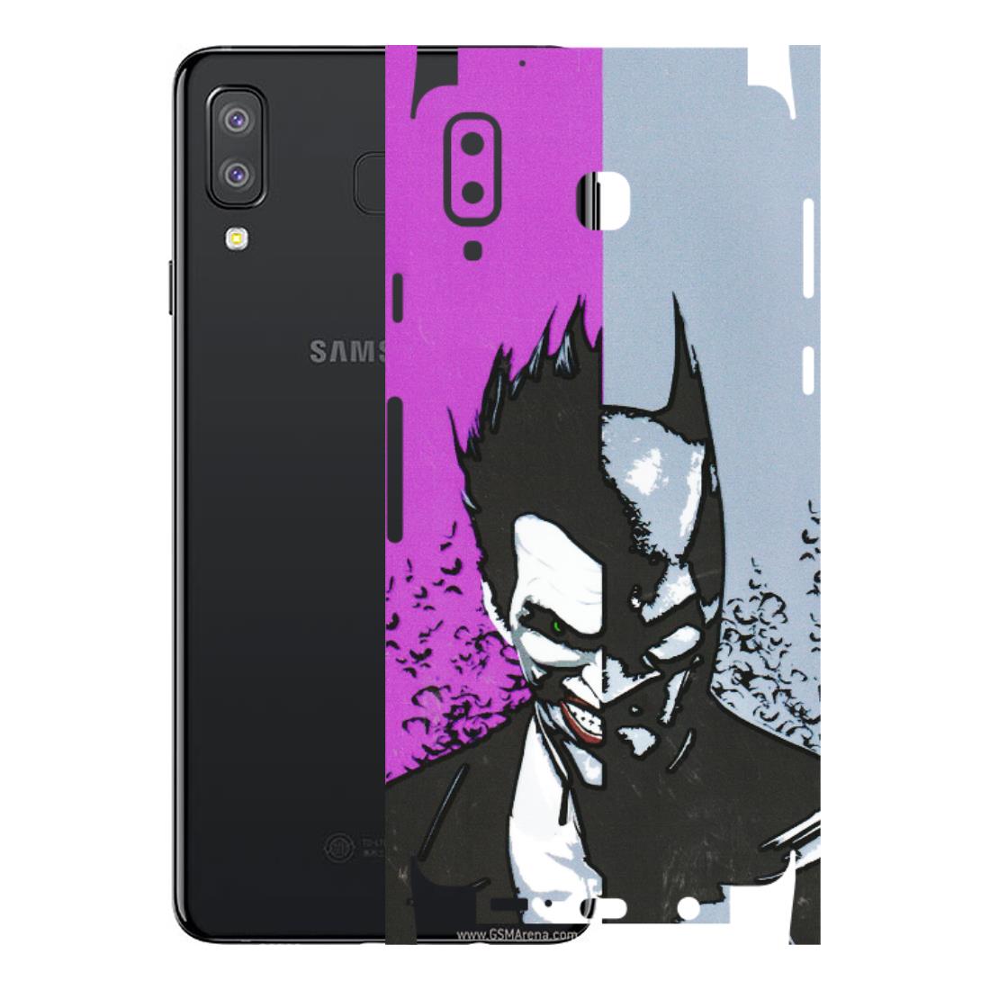 Samsung A/S Series Phone Skins (All Models) - Batman & Joker - 3D Embossed Finish (L-143) Samsung Galaxy A8 Star