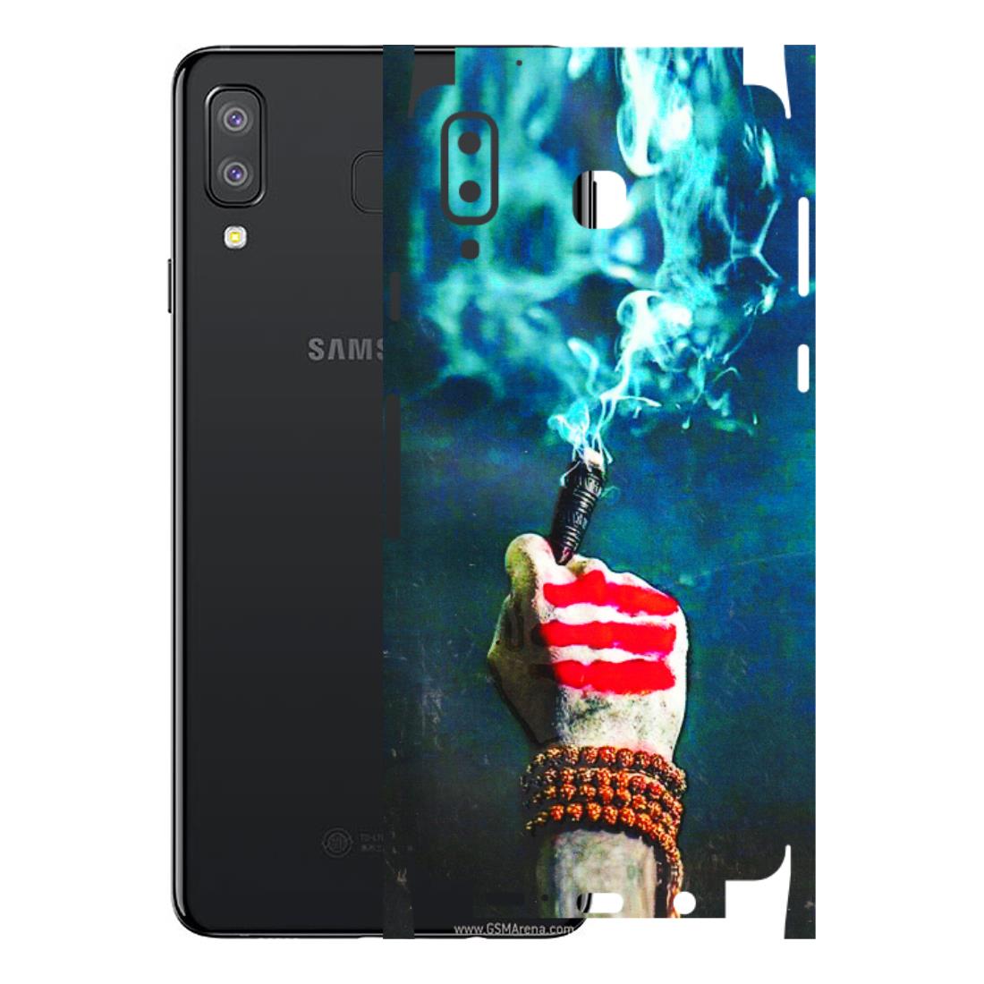 Samsung A/S Series Phone Skins (All Models) - Mahadev Bhakt - 3D Embossed Finish (L-146) Samsung Galaxy A8 Star