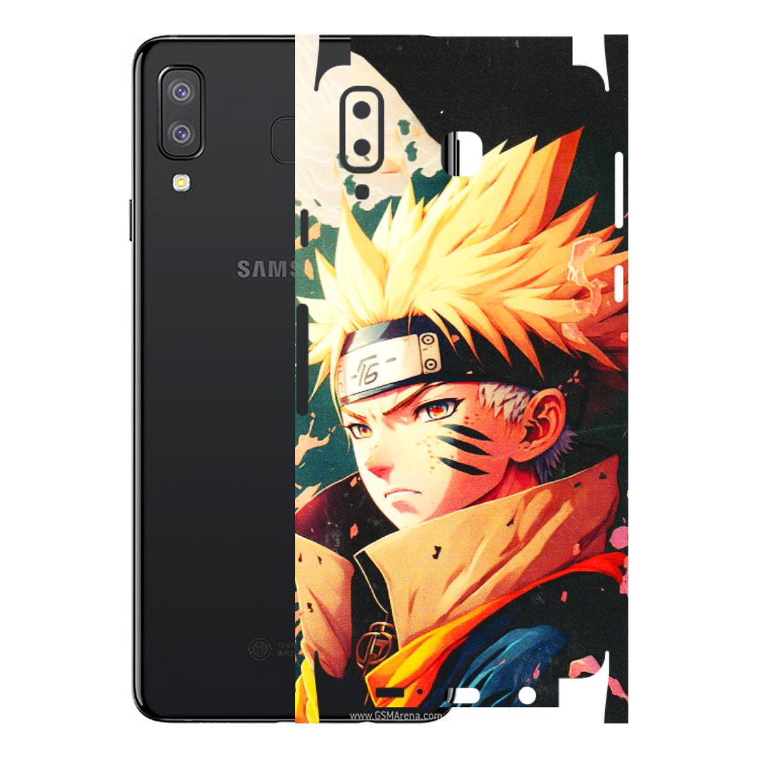 Samsung A/S Series Phone Skins (All Models) - New Naruto - 3D Embossed Finish (L-148) Samsung Galaxy A8 Star