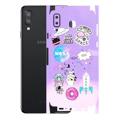 Samsung A/S Series Phone Skins (All Models) - I Need My Nasa Skin - 3D Embossed Finish (L-149) Samsung Galaxy A8 Star