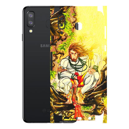 Samsung A/S Series Phone Skins (All Models) - Lord Hanuman - 3D Embossed Finish (L-152) Samsung Galaxy A8 Star