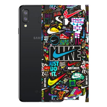 Samsung A/S Series Phone Skins (All Models) - Just Do It Doodles - 3D Embossed Finish (L-166) Samsung Galaxy A8 Star