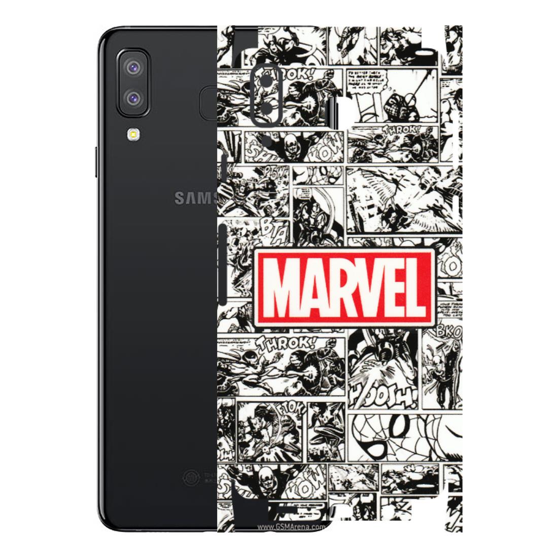 Samsung A/S Series Phone Skins (All Models) - Marvel Comic - 3D Embossed Finish (L-171) Samsung Galaxy A8 Star