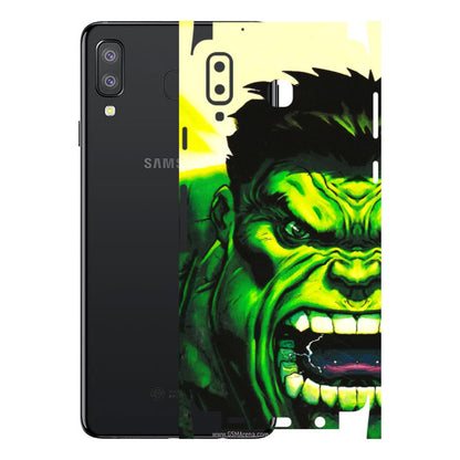 Samsung A/S Series Phone Skins (All Models) - Hulk - 3D Embossed Finish (L-180) Samsung Galaxy A8 Star