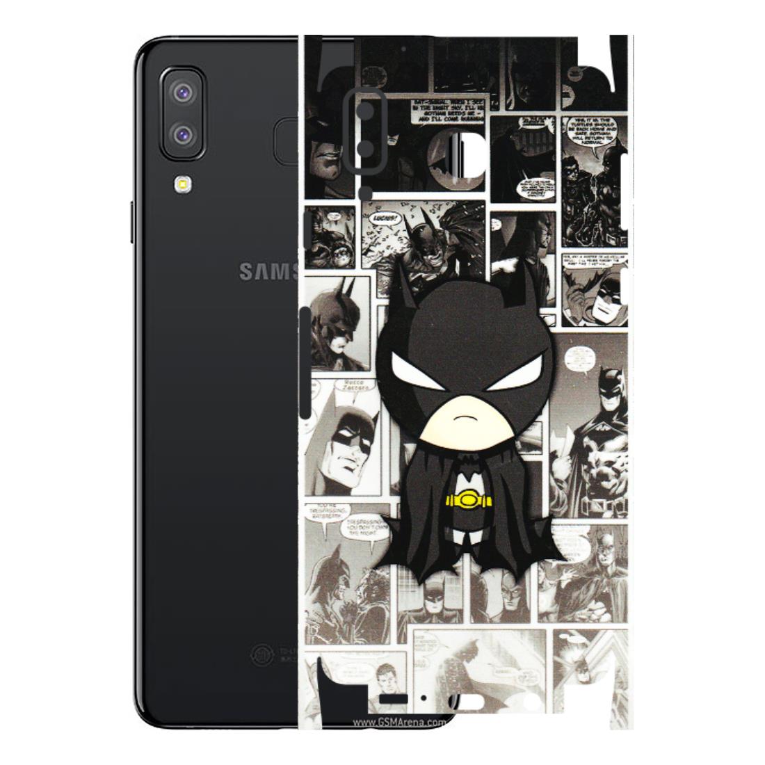 Samsung A/S Series Phone Skins (All Models) - Toon Batman - 3D Embossed Finish (L-182) Samsung Galaxy A8 Star